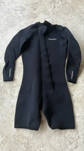 SHORT JOHN DIVECOM 3MM - NOVO - TAMANHO 6