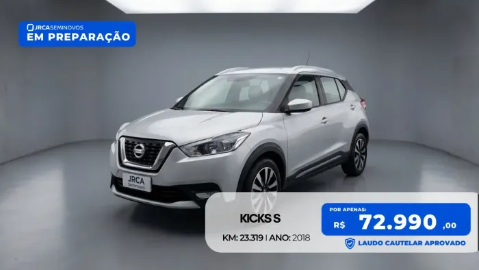 Nissan Kicks S 1.6 16V Flex 5P Aut. 2018