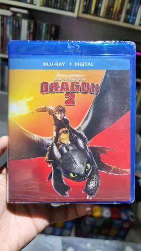 Blu-ray Como Treinar O Seu Dragão 2 Lacrado 