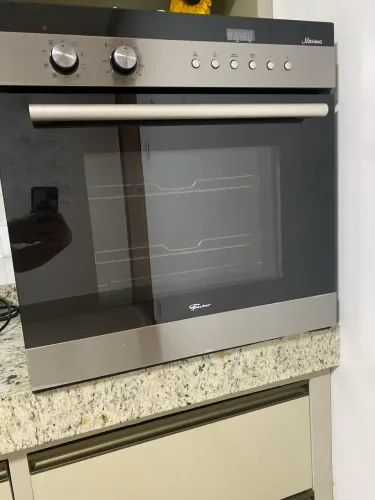 Forno elétrico fisher maximus 56 litros inox embutir