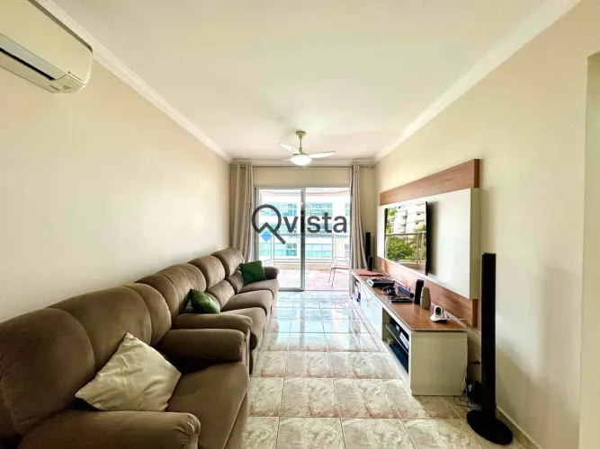 Apartamento 2 dormitórios 1 suíte para Locação Anual na Enseada no Guarujá | QVista Inteli