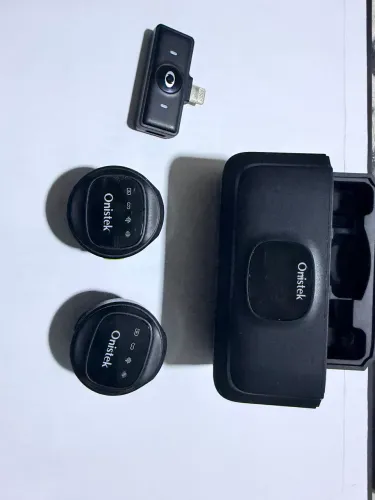 Microfone de lapela sem fio para IPhone 