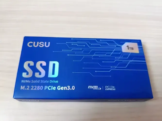SSD CUSU CV3500Q 1TB NVMe PCIe 3.0 x4 M.2 2280 NOVO