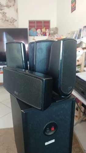 Caixas LG home theater