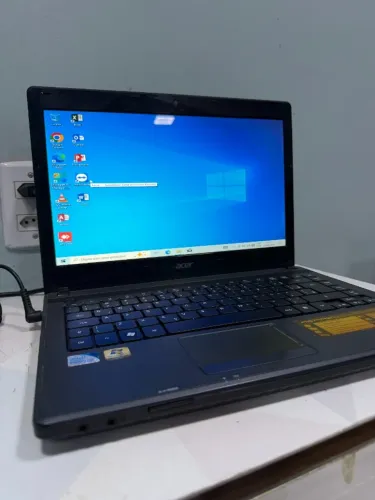 Notebook Acer 14 Pol Intel Dual Core 4GB HD 120GB Formatado com Pacote Office