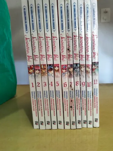 Saint Seiya - Saintia Shô volumes 1 ao 11