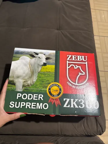 ? Cerca Elétrica Zebu Poder Supremo ZK300 127V - Nova, Sem Uso