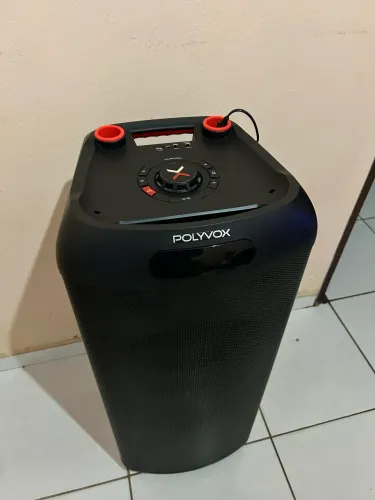 Caixa Som Amplificada Portátil Polyvox Xt990t