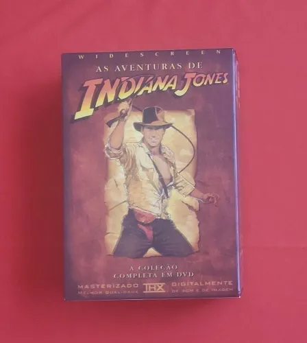 Box Dvd Indiana Jones Completo + Extras