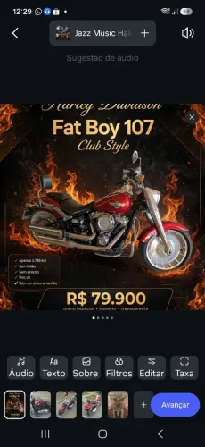 Harley Fat Boy Novíssima!