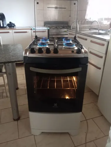 Fogão Electrolux acendimento automático Luz entrego