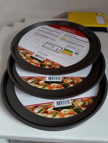 Formas para pizza 6 unidades (Leia a descrição)