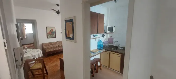 Imóvel para venda, mobiliado,37 ms2 -1 quarto - 150 ms Praia em Pitangueiras - Guarujá - S