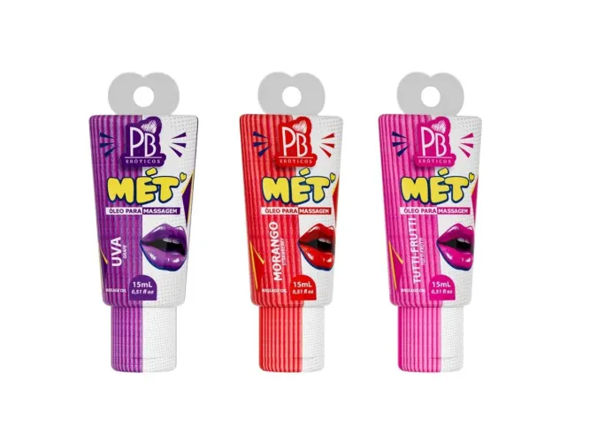 Óleo para massagem beijáveI Mét 15 ml
