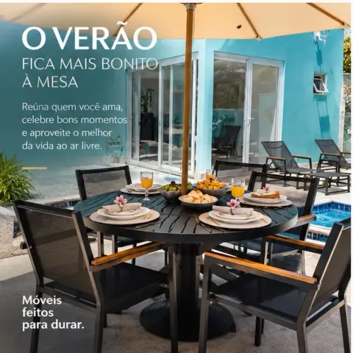 Móveis para piscina kit completo