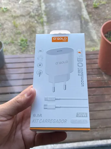CARREGADOR TURBO COMPLETO PARA IPHONE