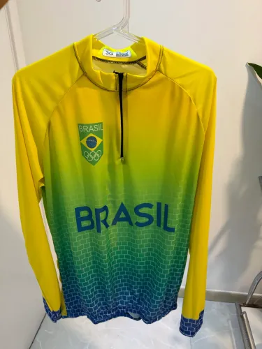 Camisa ciclismo Brasil 3G