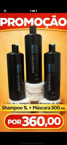 Kit Shampoo + Máscara Sebastian