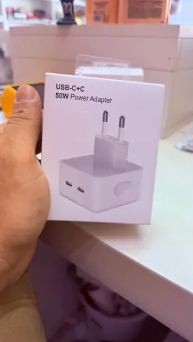 Carregador de iPhone turbo de 50w c+c
