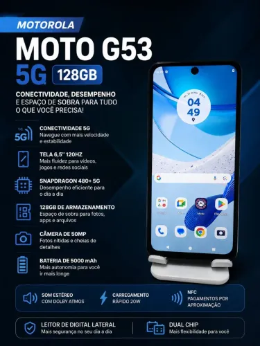 Vendo Celular ? Motorola Moto G53 5G ? 128GB