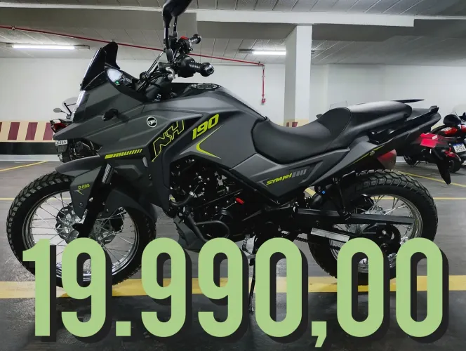 NH 190 2026 0KM *RODRIGO* APENAS 19.990,00!!! SYM MOTOS BARRA DA TIJUCA *