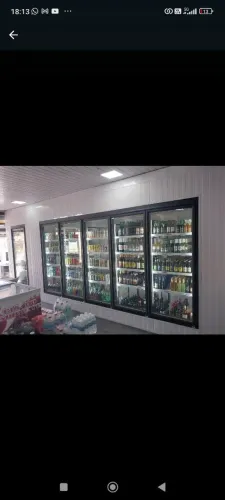 Walk in cooler, expositor para supermercados projetos personalizados 