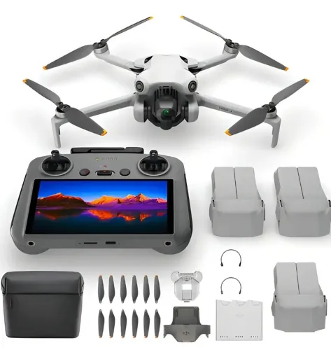DJI Mini 4 Pro Fly More Combo + RC 2 com tela