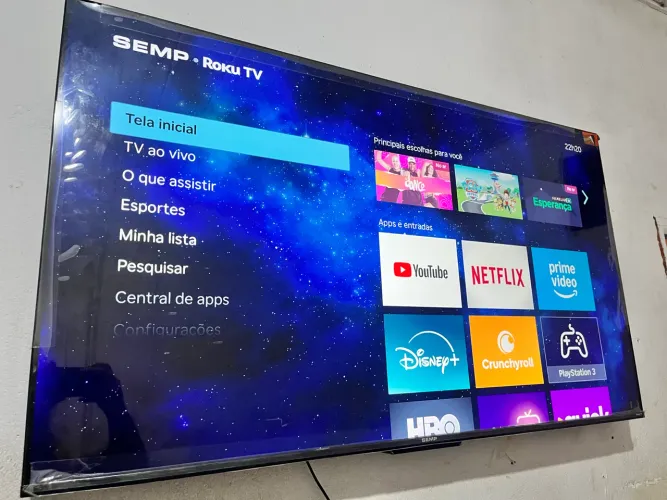 Tv Semp Roku 50 Polegadas 