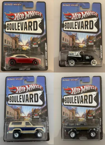 Lote de Hot Wheels Premium Boulevard