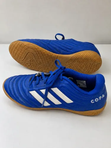 Chuteira de futsal Adidas Copa azul - tamanho 35