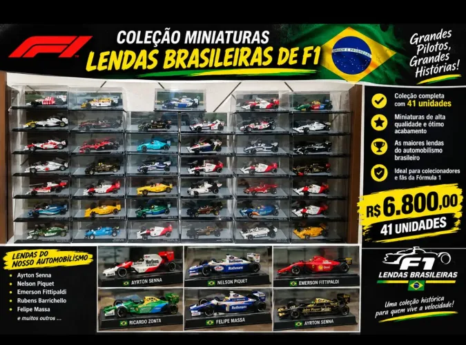 Lendas Brasileiras de F1