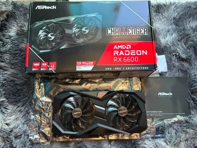 Placa de video RX 6600 8gb Asrock