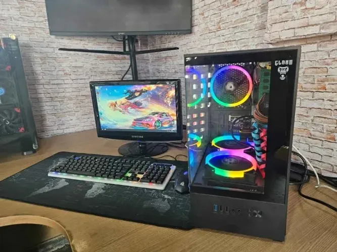  VENDO/TROCO COMPUTADOR HOME/ DUAL CORE/ 6GB DDR3/ SSD120 + 500HD/ GT210/ /CAIXA SOM+ WIFI