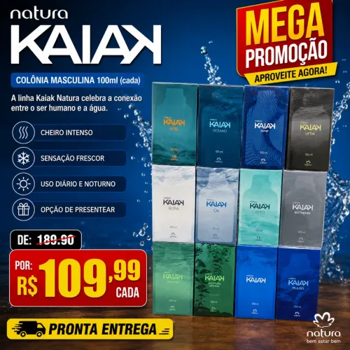 PERFUME KAIAK MASCULINO 100ML ( CADA ) 