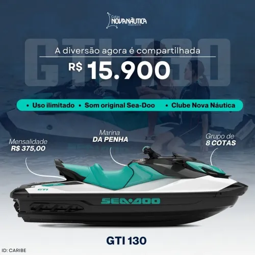 Jetski GTI 130 - 8 cotas