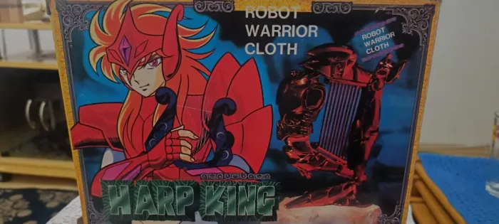 Mime de Benetnasch Harp King Robot Warrior Cloth Cavaleiros do Zodíaco Vintage DieCast