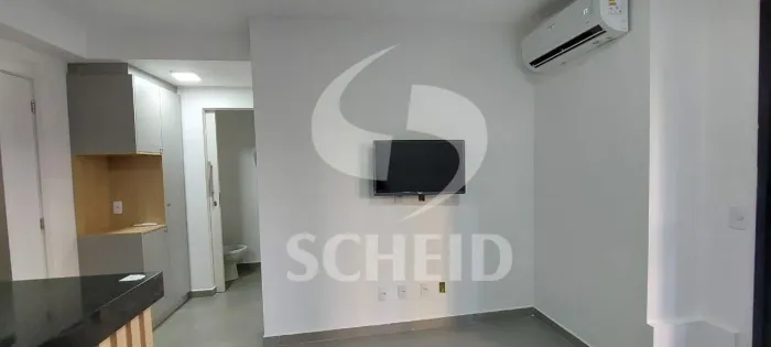 Apartamento mobiliado no Morumbi 38M² 1 Suíte 1 lavabo 1 vaga varanda