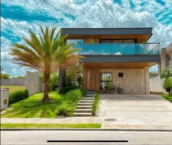 CASA EM CONDOMINIO NO EUSÉBIO CE - MANSÃO AZUR CONDOMÍNIO LAGO