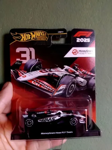 Hotwheels Premium MoneyGram Haas F1 Team 31