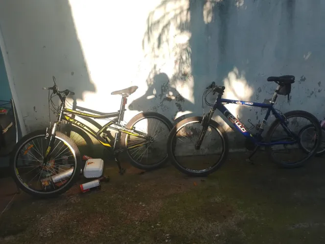 Vendo ou troco duas bikes por 500 reais