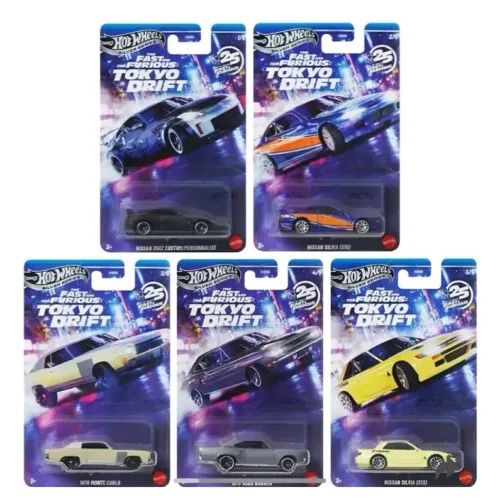 Hot Wheels Fast & Furious Tokyo Drift (Set Completo)