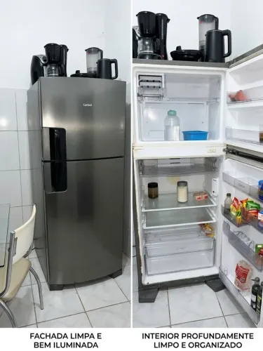 Geladeira semi nova, bem conservada