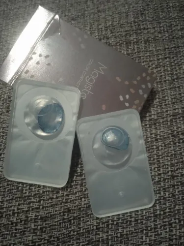 Lentes azul novas 