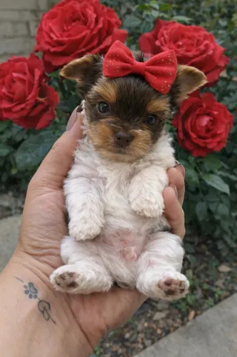 Uma linda yorkshire birô fêmea MICRINHA!