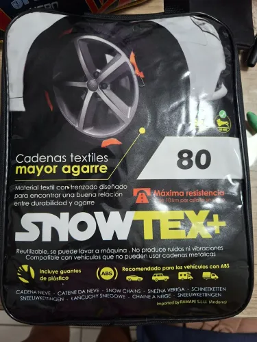 Capa de pneu para neve - Nunca usada