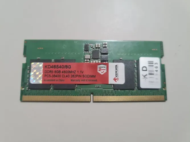 Memória 8GB DDR5 4800mhz de Notebook Keepdata/SK Hynix, funcionando 100%