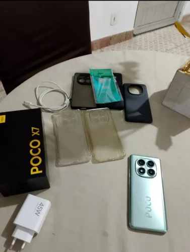 Vendo celular Poco X7 funcionando perfeitamente com película de privacidade