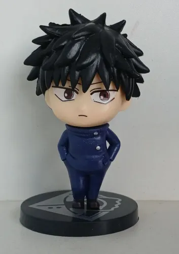 BONECO MINIATURA JUJUTSU KAISEN MEGUMI FUSHIGURO