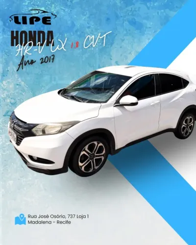 Honda HR-V LX 1.8 Flexone 16V 5P Aut. 2017