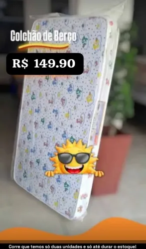 Colchão para berço um lado impermeável 